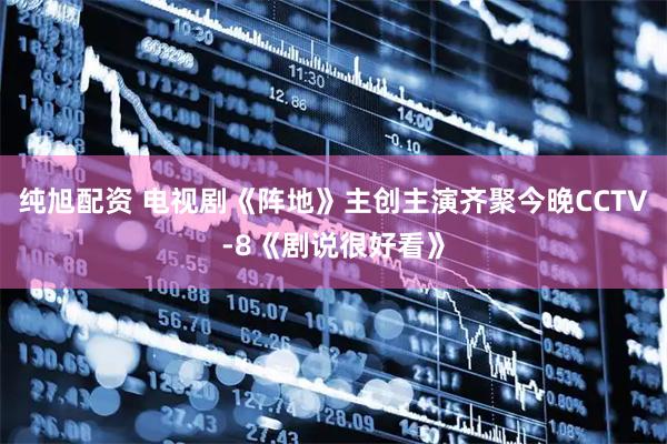 纯旭配资 电视剧《阵地》主创主演齐聚今晚CCTV-8《剧说很好看》