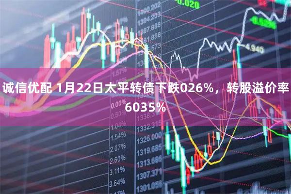 诚信优配 1月22日太平转债下跌026%，转股溢价率6035%