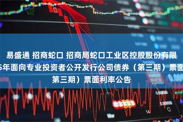 易盛通 招商蛇口 招商局蛇口工业区控股股份有限公司2025年面向专业投资者公开发行公司债券（第三期）票面利率公告